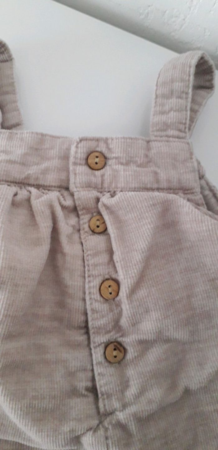 Salopette velours 1 mois - photo numéro 5