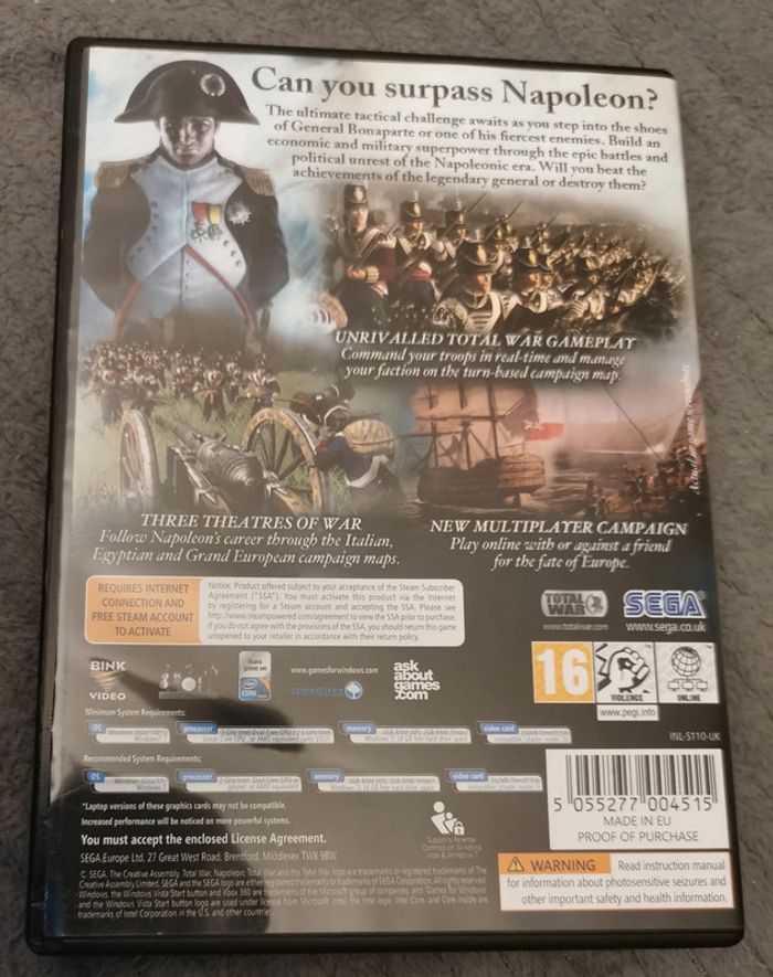 Napoleon total war pc game steam sega - photo numéro 2