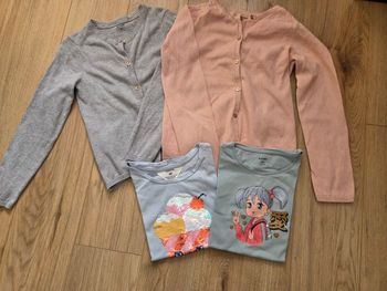 Lots 2 gilets + 2 tee-shirts MC