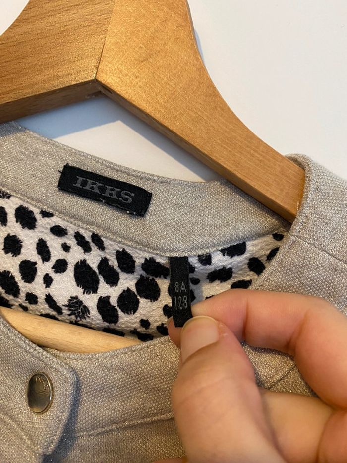 Veste dorée Ikks 8 ans - photo numéro 2