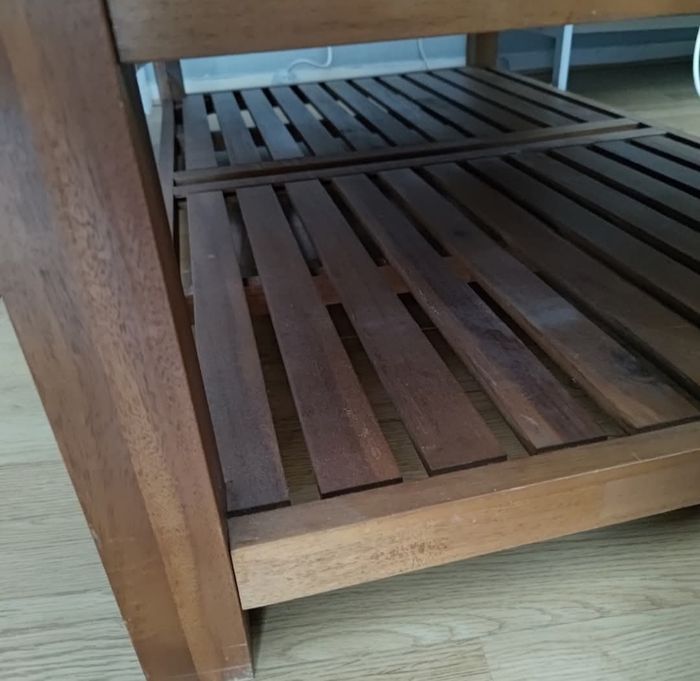 Table basse bois massif - photo numéro 2