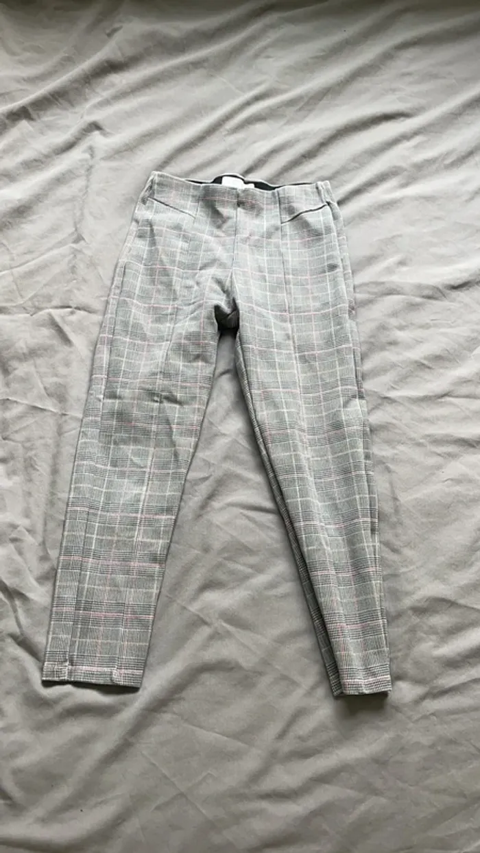 Legging à carreaux enfant