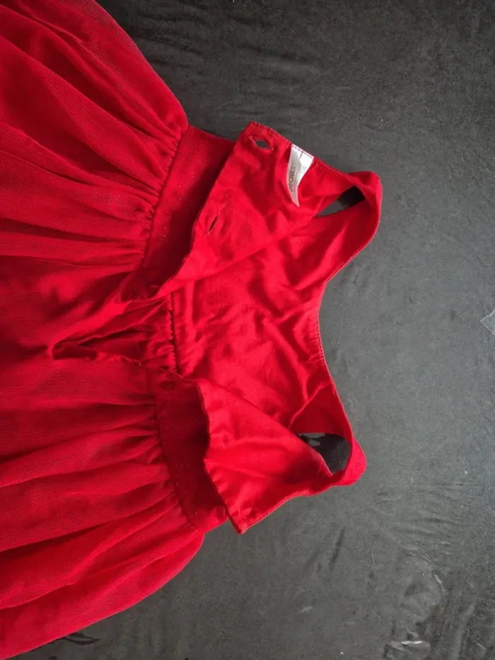 Robe de fête ou anniversaire rouge - photo numéro 6