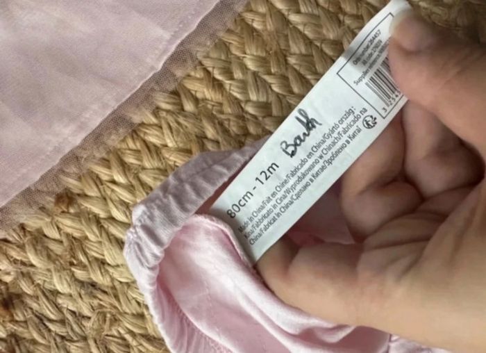 Robe cérémonie + bloomer rose poudré fille 12 mois - photo numéro 8