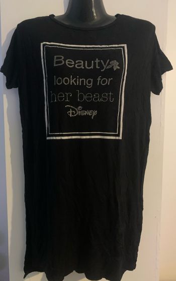 Te shirt long ouvert sur les côtés Disney taille 34