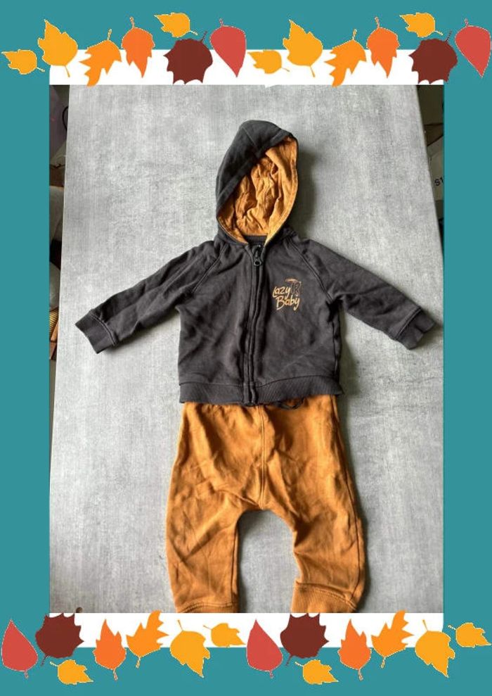 Ensemble jogging Kiabi 9 mois 69 cm