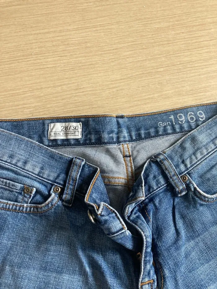 Jean gap straight 28x30 - photo numéro 3