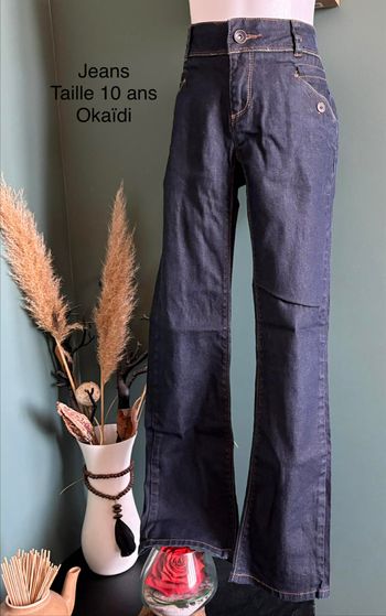 Jeans  taille 10 ans  