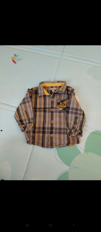 Chemise bébé 12 mois