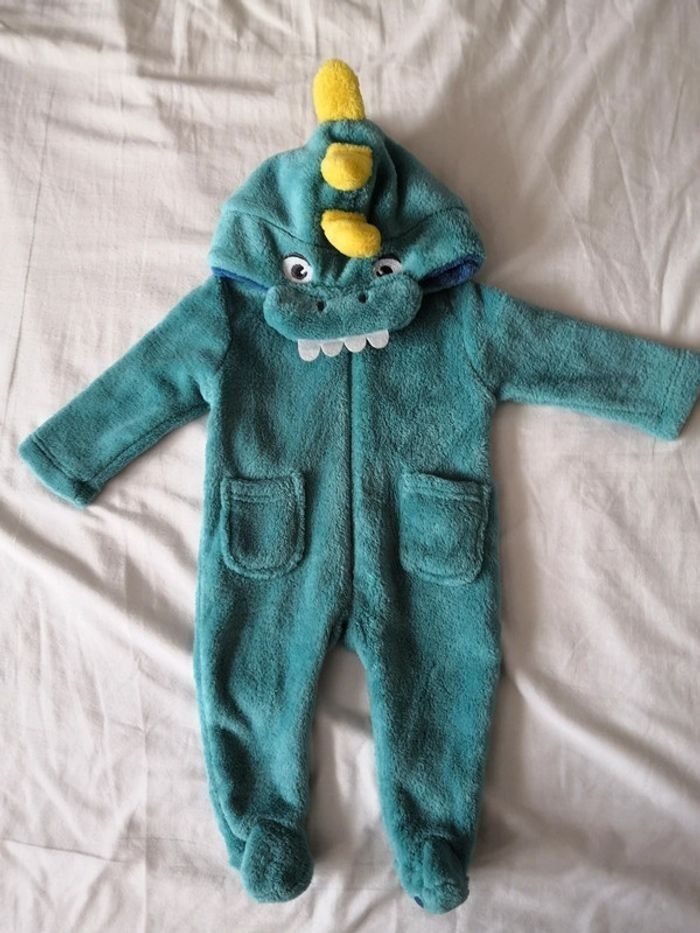 Combinaison Dino velour - photo numéro 2