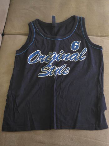 👕 Débardeur garçon BASIC ONE – Taille 10 ans