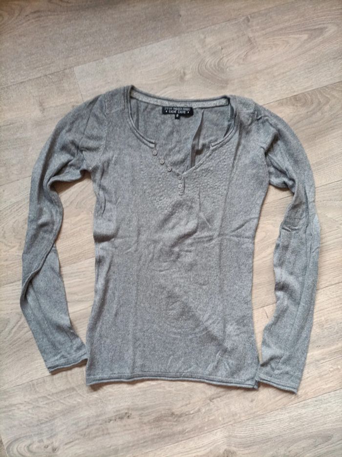 Pull fin cache cache taille 0 - photo numéro 3