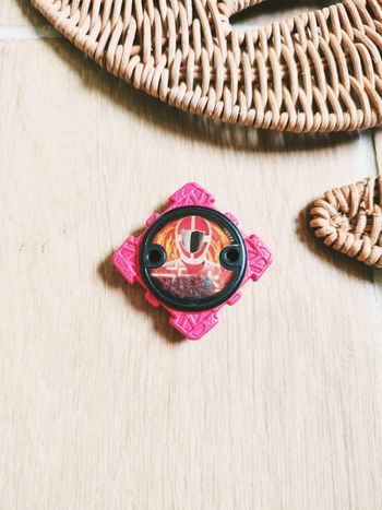 🌟 Power rangers Ninja steel - Etoile ishiban/badge en mousse rouge ranger Rescue