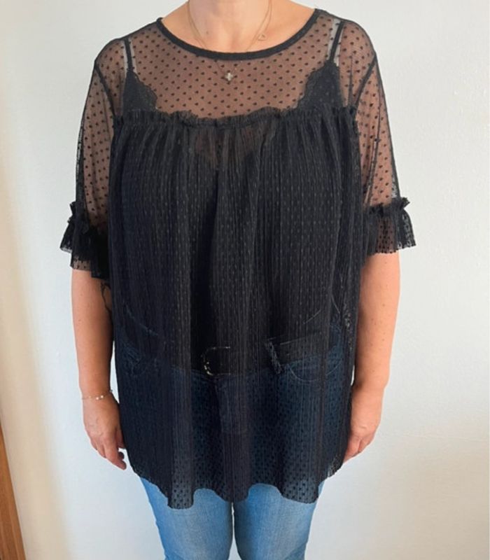 Blouse dentelle - photo numéro 2