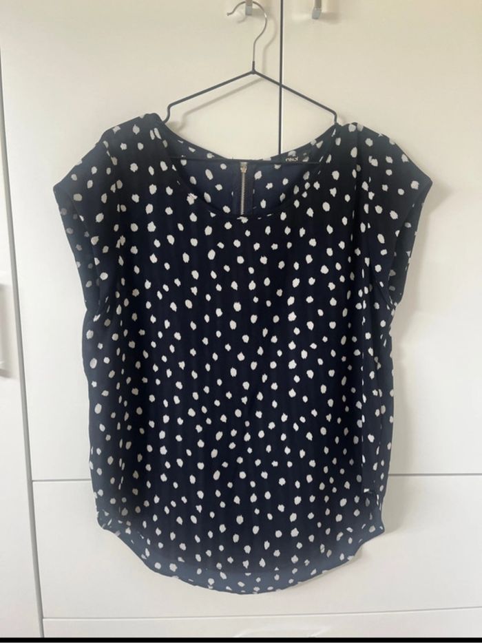 Blouse bleu marine Only