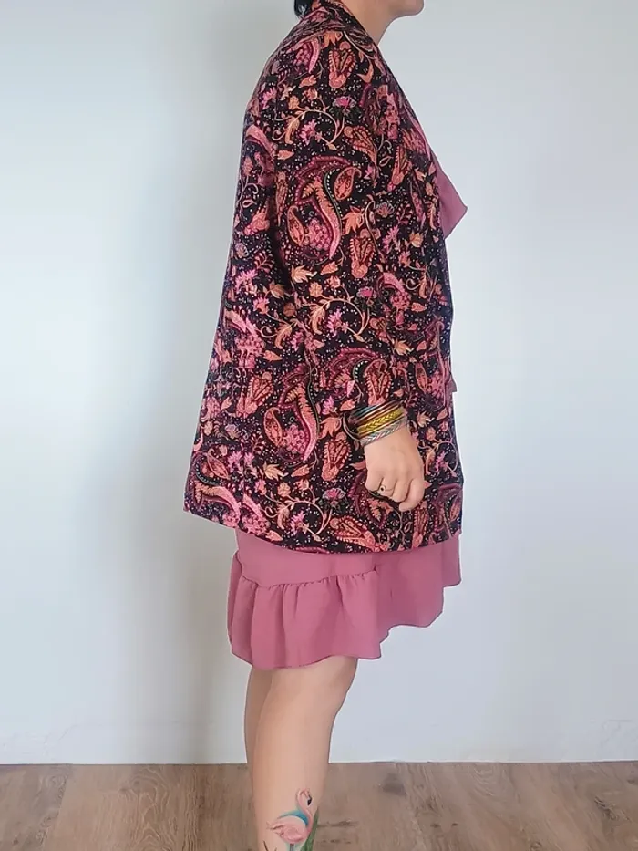 veste à fleur Lh T44 - photo numéro 2