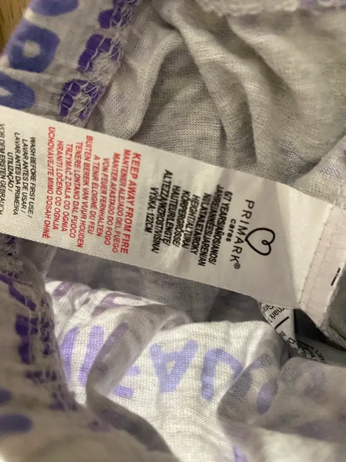 Pyjama 6 7 ans Disney princesse blanche neige ariel cendrillon aurore cinderella - photo numéro 6