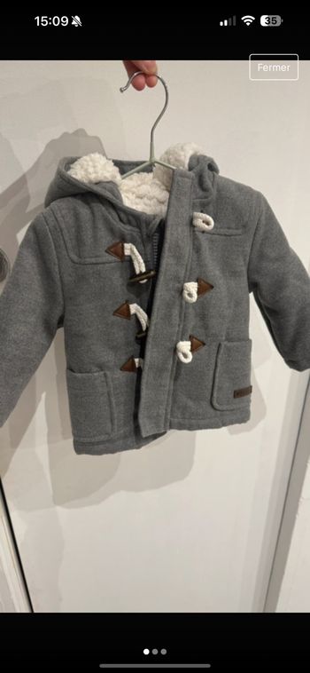 Manteau gris