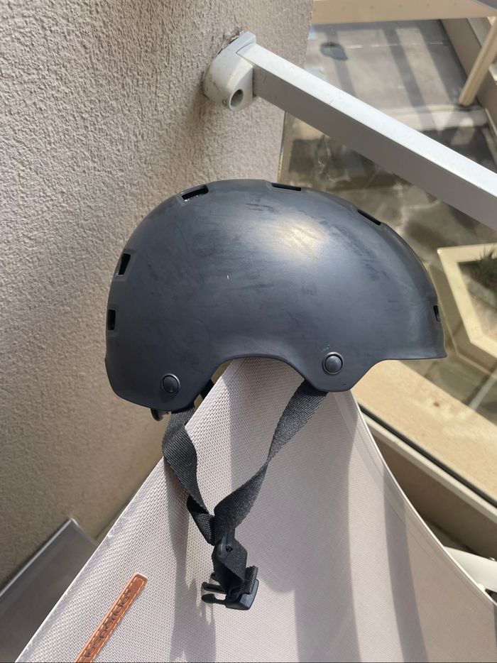 Casque de vélo noir taille s enfant - photo numéro 3