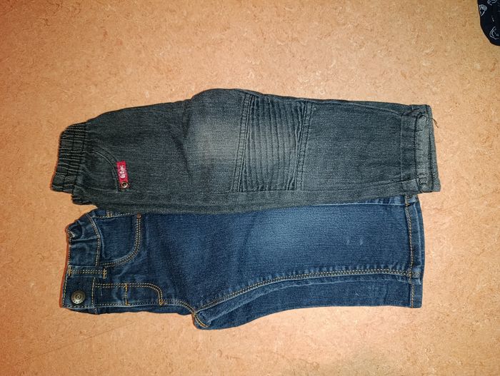 Lot de 2 salopette et 4 jeans bebe garçon 18 mois - photo numéro 3