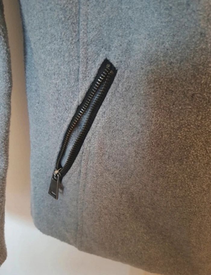 Manteau gris Amisu 36 - photo numéro 4