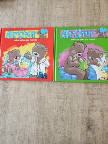 Lot livres Arthur