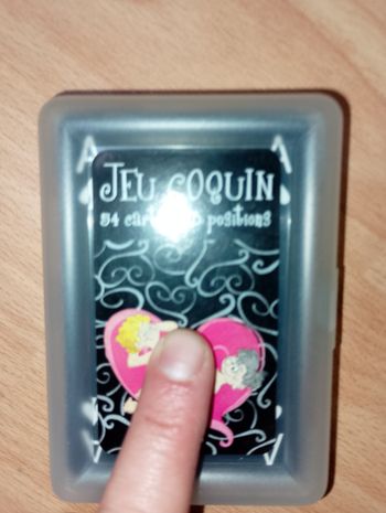 Jeu de 54 cartes adulte