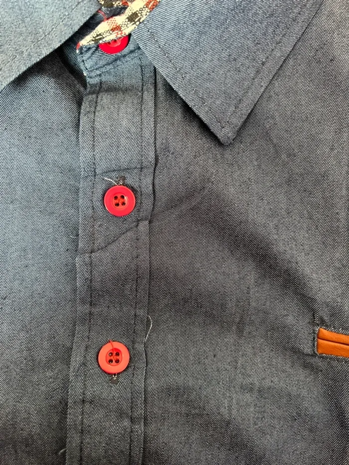 chemise bleu foncé - photo numéro 7