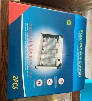 Lampe anti moustique électrique 