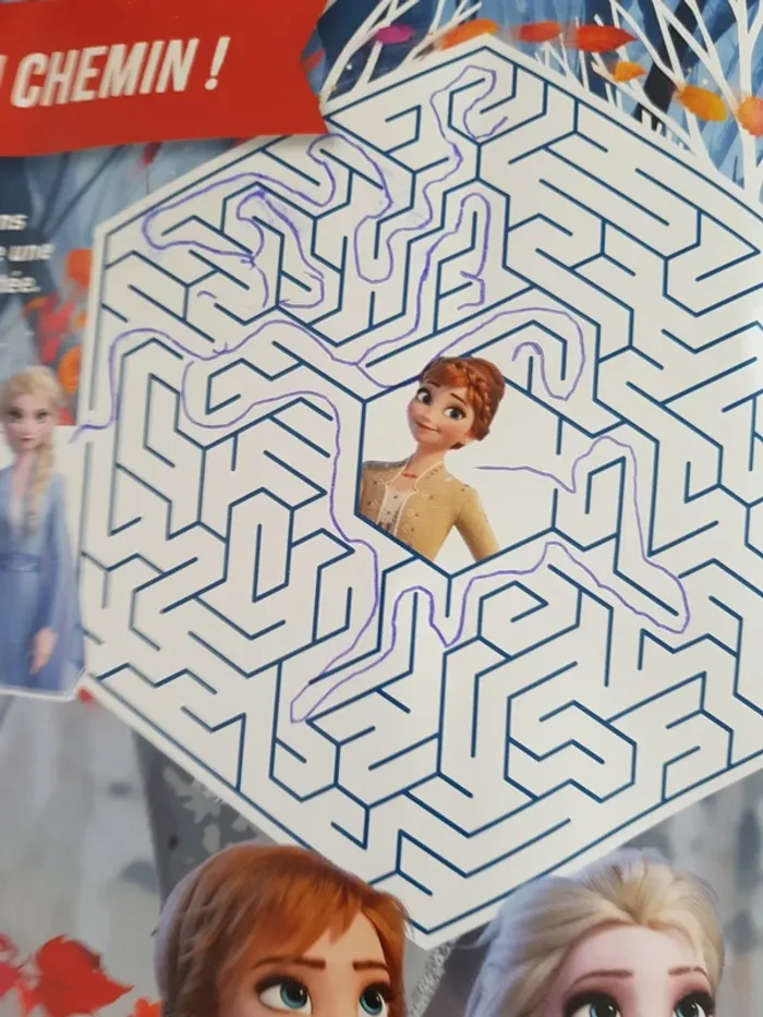 Classeur + cartes reine des neiges 🔄 - photo numéro 8