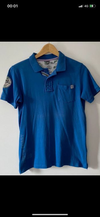 ZARA polo bleu 11/12 ans