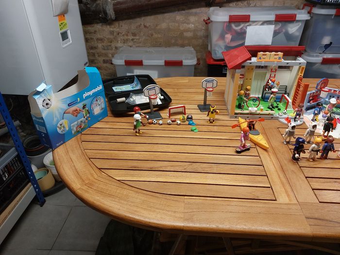 Lot playmobil gymnase boutique et salle de sport - photo numéro 2