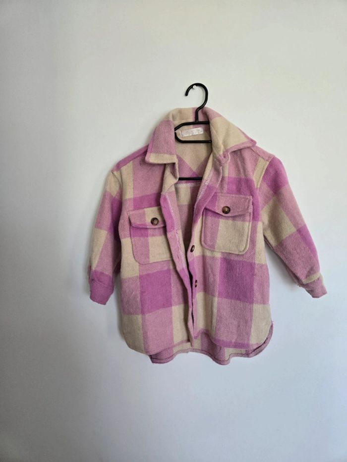 Veste epaisse rose