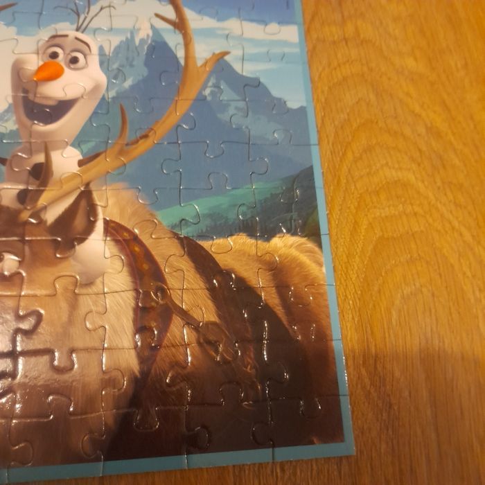 Lot de 4 puzzles reine des neiges - photo numéro 6
