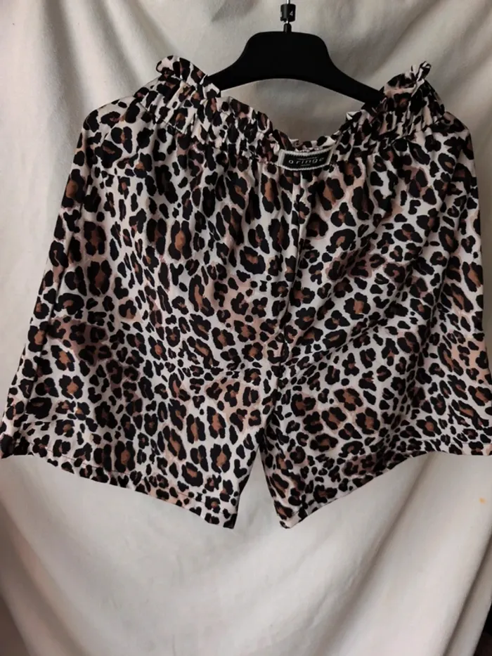 Short léopard - taille : 15 ans