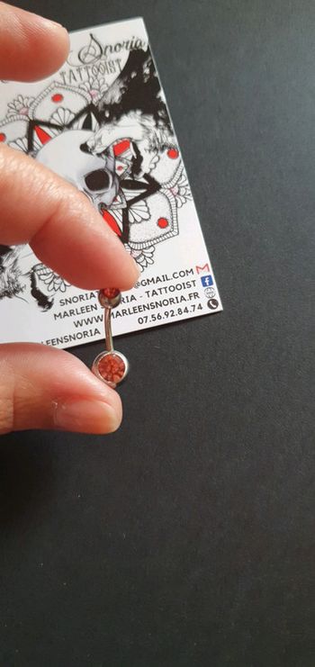 Piercing nombril neuf