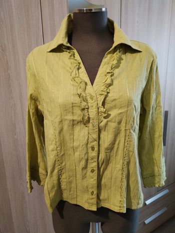 Chemise femme manches 3/4 taille 46