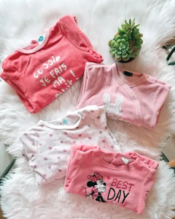 Lot de 4 pyjamas