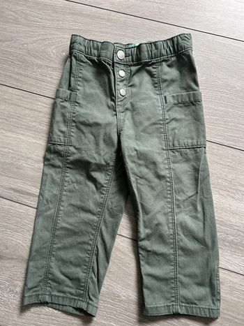 Pantalon fin kaki