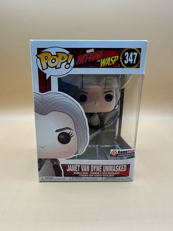 Pop Marvel Ant-Man And The Wasp 347 Janet Van Dyne Unmasked