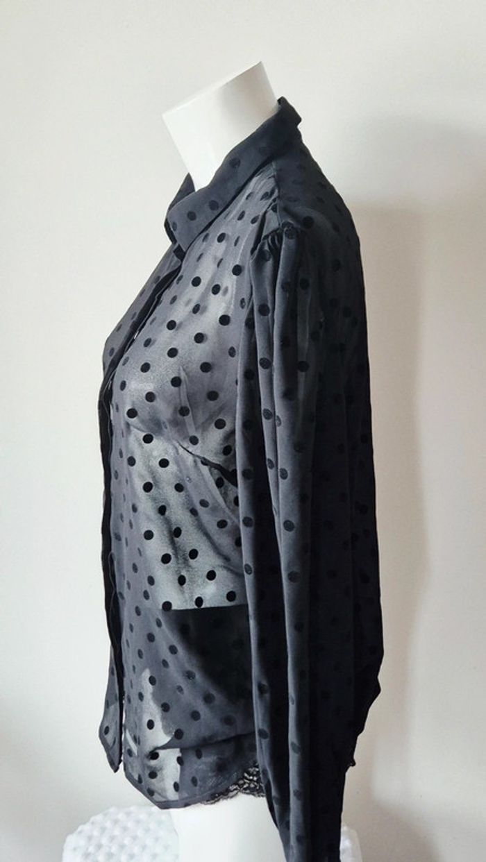 Haut transparent - chemisier transparent taille M - photo numéro 3
