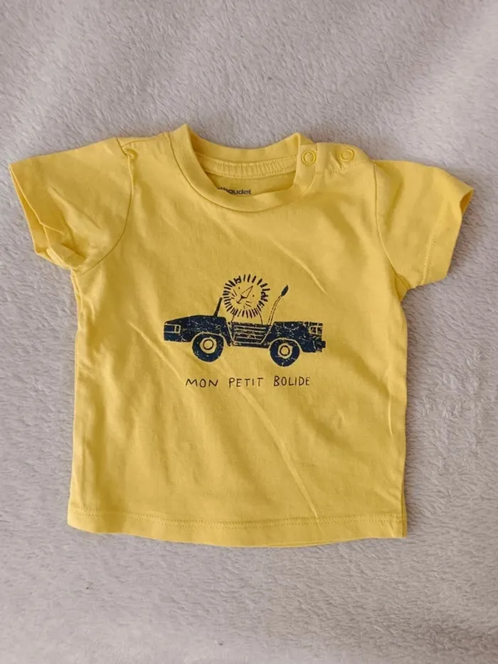 Ensemble bébé garçon T3 mois (short et tee-shirt) - Verbaudet - photo numéro 5