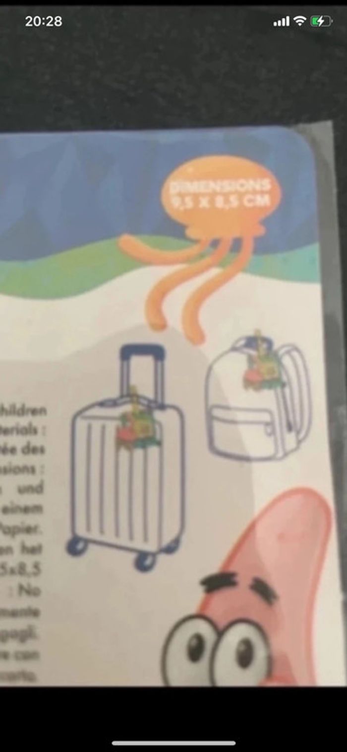 Étiquette pour bagage / valise - photo numéro 5