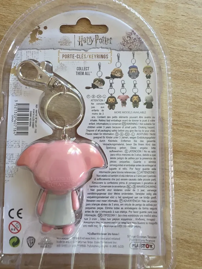 Porte-clés Dobby – Harry Potter – Super sympa & original - photo numéro 6