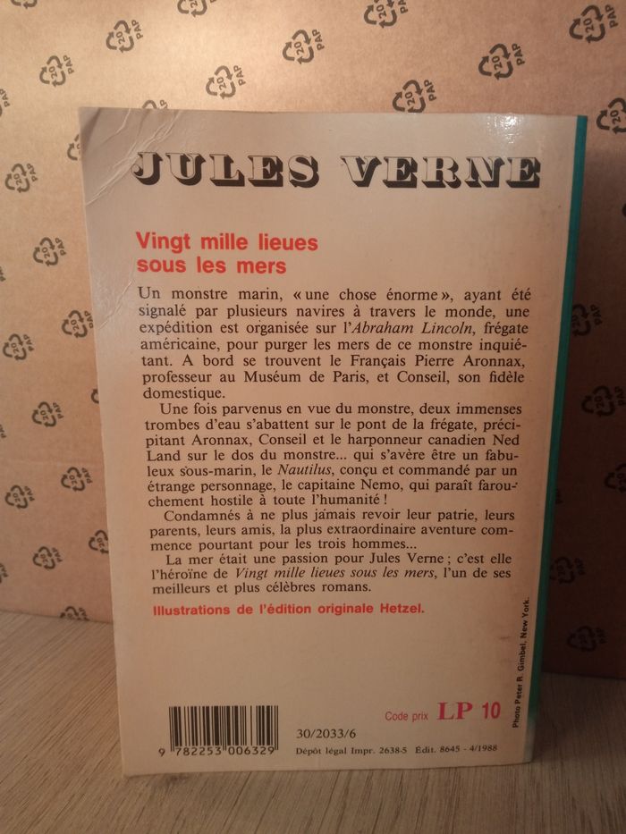 🌊 Vingt mille lieues sous les Mers – Jules Verne - photo numéro 2