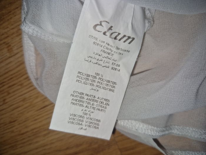 Debardeur ETAM taille S TBE - photo numéro 4