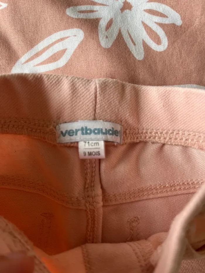 Legging vertbaudet 9 mois - photo numéro 2