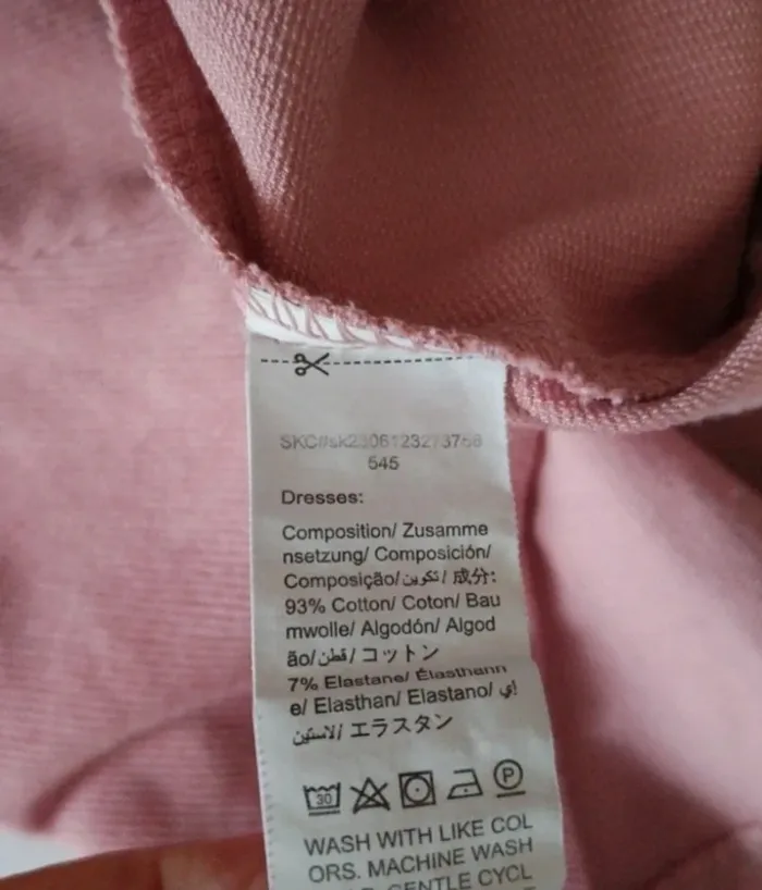Robe fillette manche longue - photo numéro 7