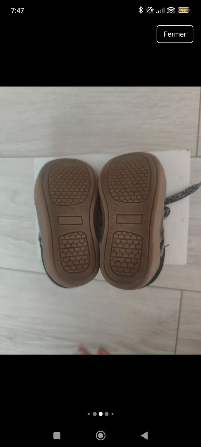 Chaussures montantes fille P22 - photo numéro 7
