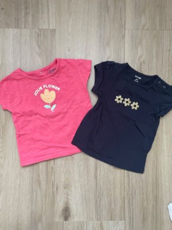 Tee shirts Kiabi 6 mois
